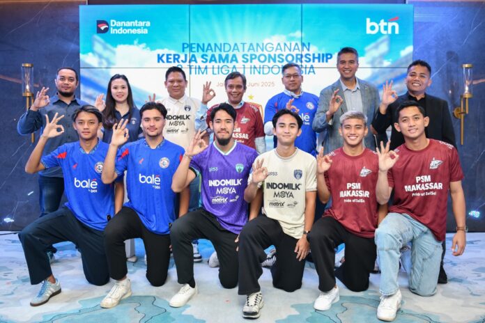 3 klub Liga Indonesia yakni Persita Tangerang, Arema FC dan PSM Makasar mendapat suntikan dana dari PT Bank Tabungan Negara (Persero) Tbk (BTN).