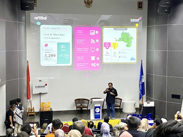 SVP Head of Region Outer Jakarta Indosat Ooredoo Hutchison, Eric Danari