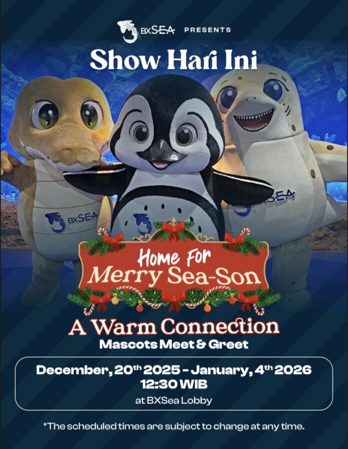 Rayakan Natal dengan nuansa bawah laut di BXSEA Bintaro Jaya lewat event Home For Merry Sea-son, lengkap dengan show diver, mermaid, dan penguin lucu.