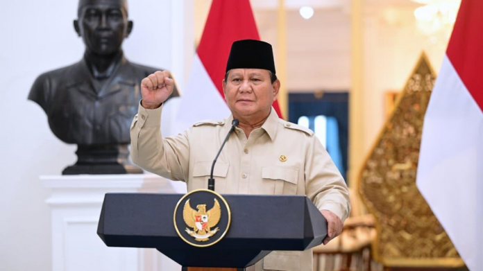 Presiden Republik Indonesia Prabowo Subianto
